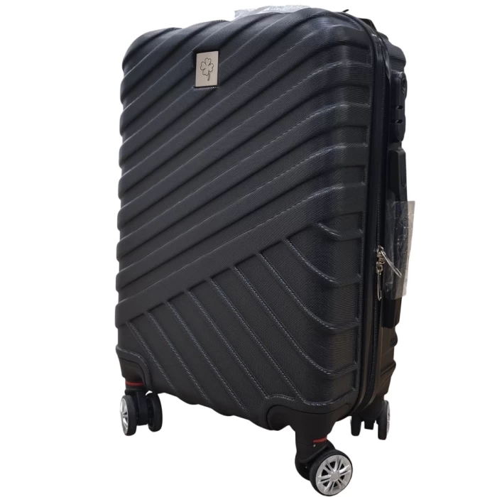 Чемодан дорожный ТМ "ЦУМ" S RV_ABS01-20 малый черный