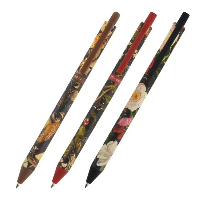 Ручка шариковая автоматическая Bruno Visconti ArtClick Flora Black night 0,5мм синяя