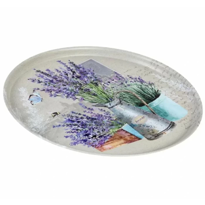 Поднос Лавандовое трио PD104