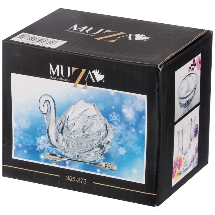 Икорница Lefard Muza Crystal 355-273 11х7х8.5 см