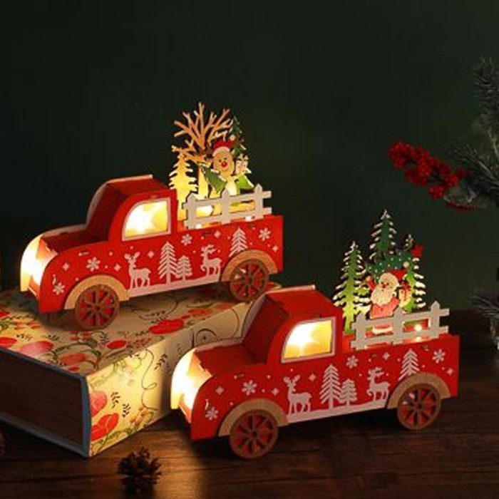 Сувенир с подсветкой в виде машины Сноу Бум Арт К14