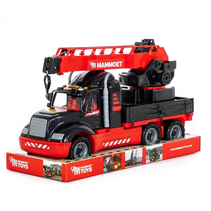 Автомобиль-кран с платформой "MAMMOET" Полесье арт. 57112