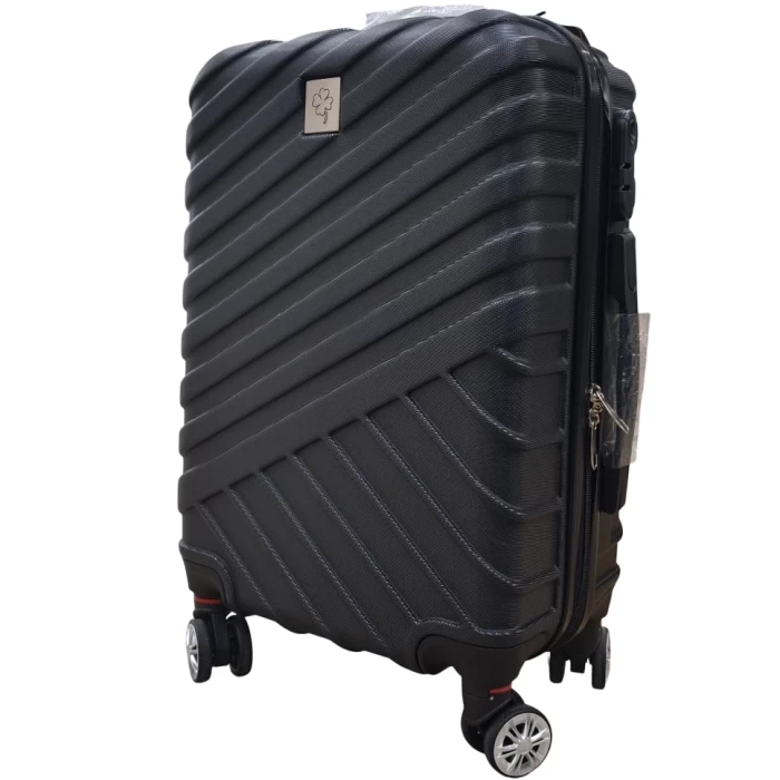 Чемодан дорожный ТМ "ЦУМ" L RV_ABS01-28 большой черный