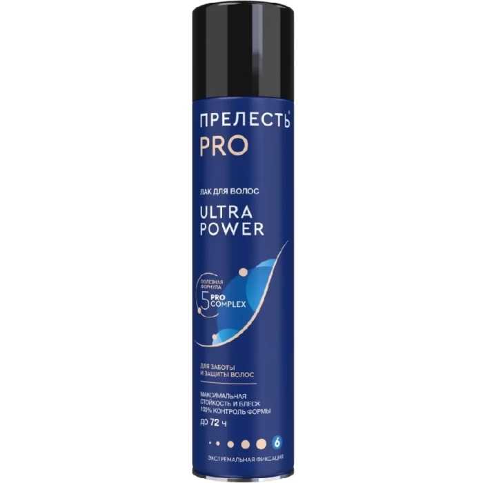 Лак для волос Прелесть Professional Ultra Power 300мл