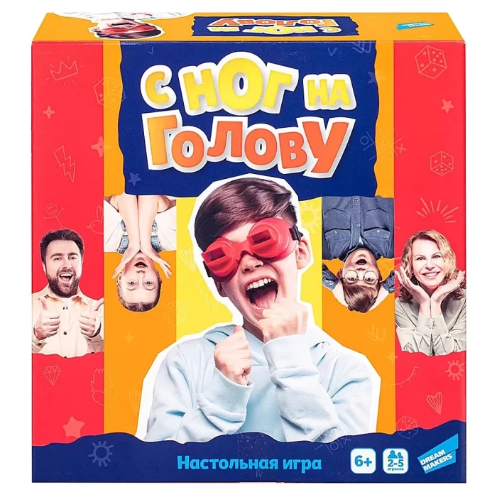 Настольная игра Dream Makers "С ног на голову" 2505C