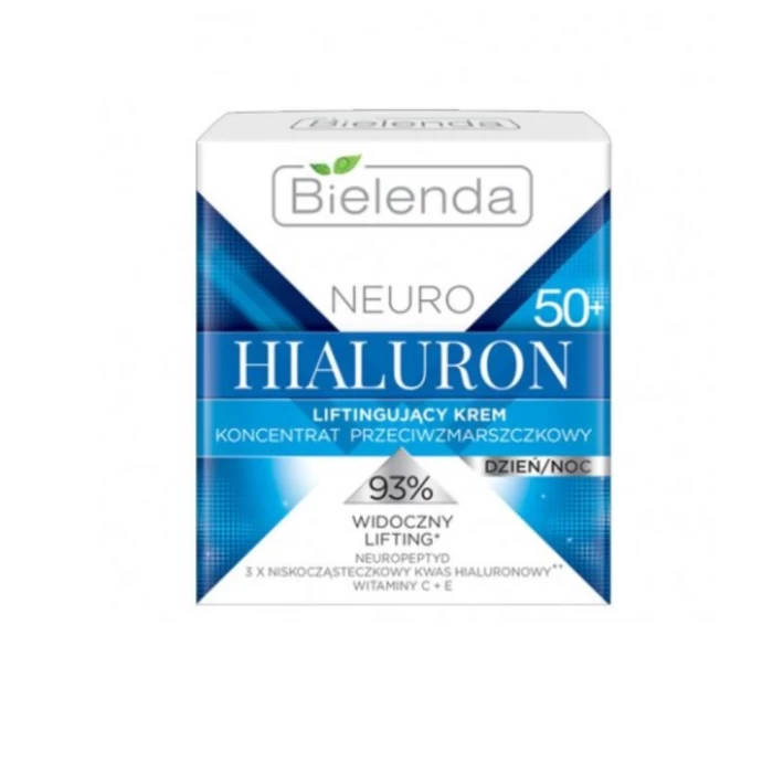 Крем для лица Bielenda NEURO HIALURON 50+ 50мл