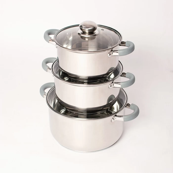 Кастрюля ТМ "ЦУМ" VS-9018 от 1.5 до 6 л