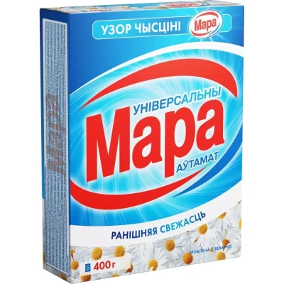 Стиральный порошок Мара Узор Чысцiнi Утренняя свежесть 400гр