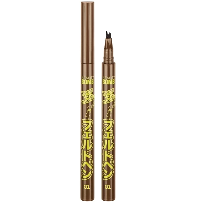 Тинт-фломастер для бровей Beauty Bomb Brow tint marker 0.7мл