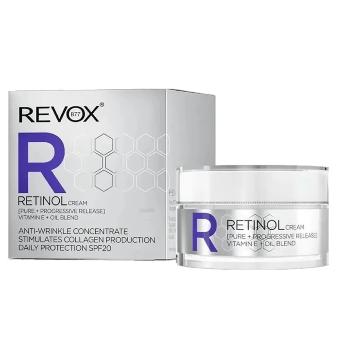 Крем для лица Revox B77 Retinol Daily Protection SPF 20 антивозрастной 50мл