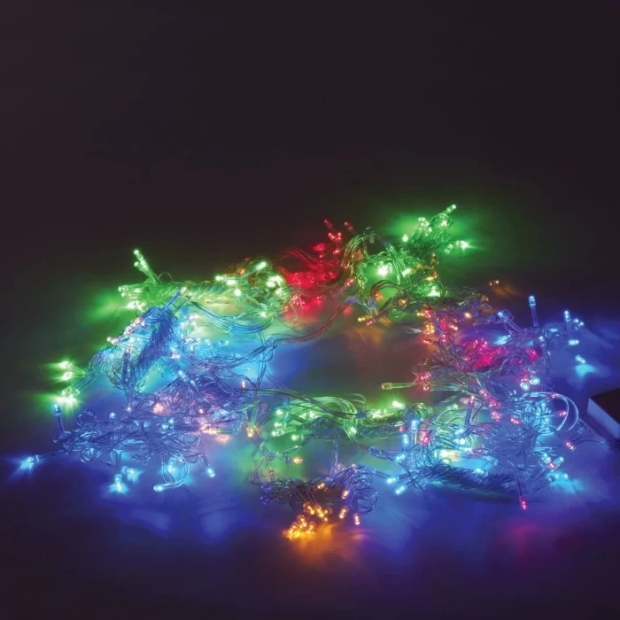 Электрогирлянда светодиодная Золотая сказка Занавес 2х2м