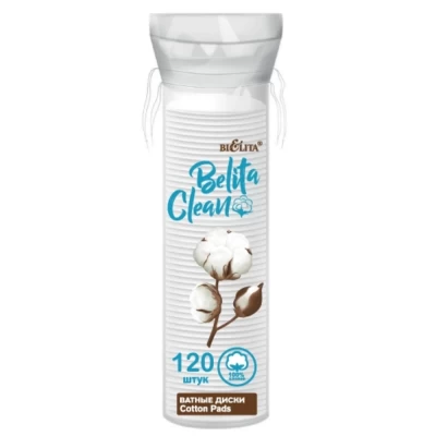 Диски ватные Belita Clean 120шт