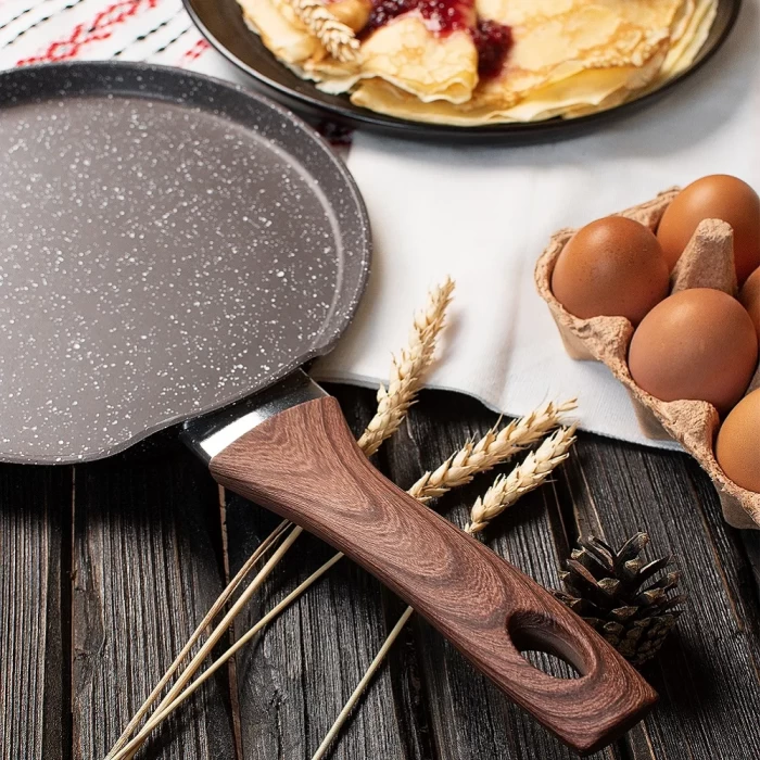 Сковорода блинная ТМ "ЦУМ" коричневая