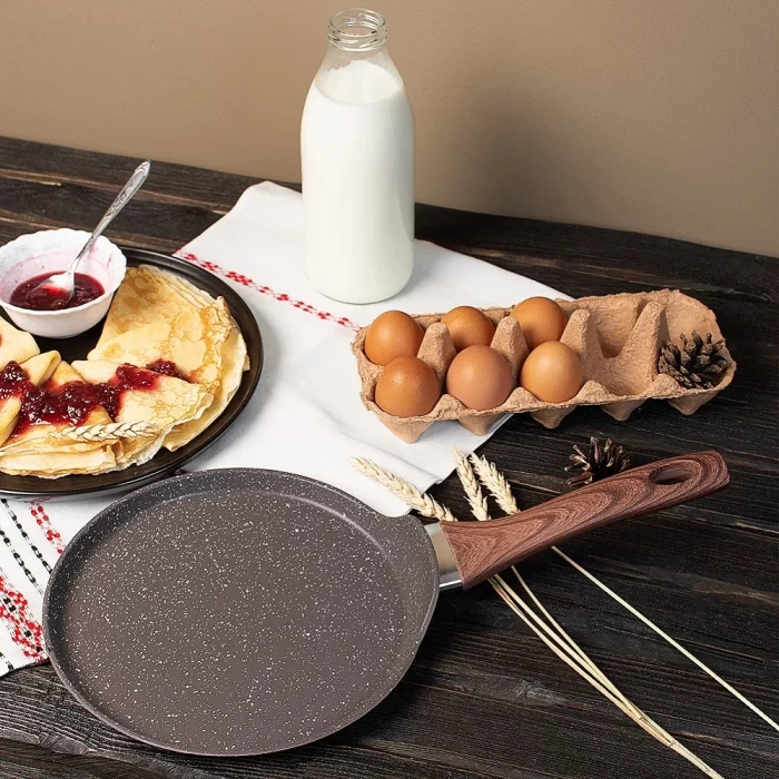 Сковорода блинная ТМ "ЦУМ" коричневая