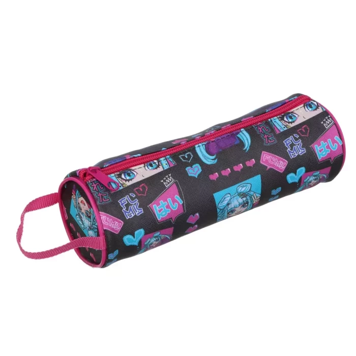 Пенал мягкий Аниме 21.5х8х8см с ручкой 