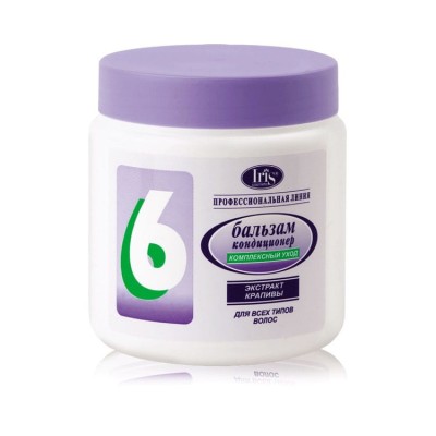 Бальзам-кондиционер &quot;Профессиональная линия №6 с экстрактом крапивы для всех типов волос&quot; 500мл