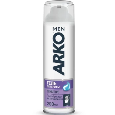Гель для бритья Arko Men Sensitive 200мл