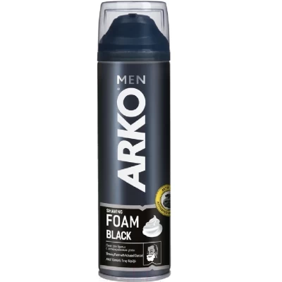 Пена для бритья Arko Men Black 200мл