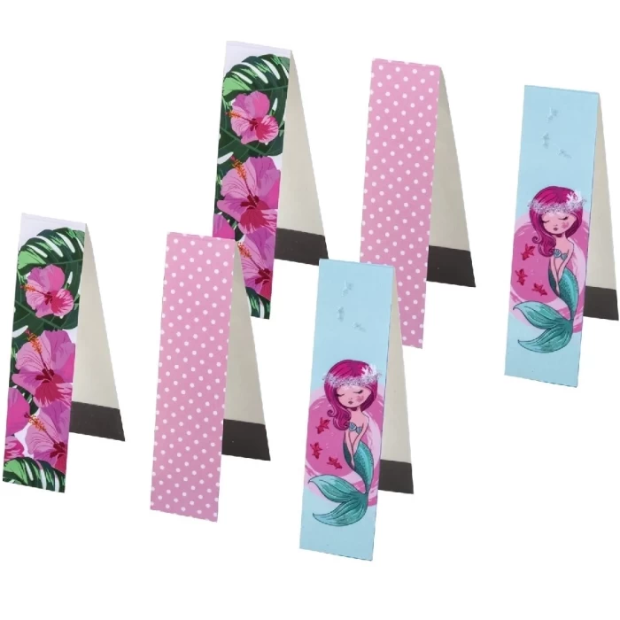 Набор магнитных закладок Юнландия Русалочка 111644 6шт