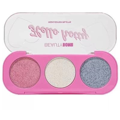 Палетка хайлайтеров для лица Beauty Bomb Hello hotty 5.4г