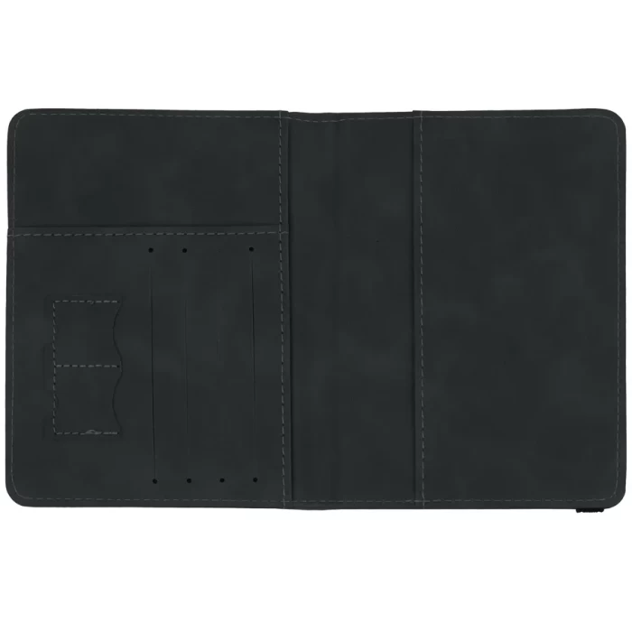 Обложка для документов ЮL 15х11см черная