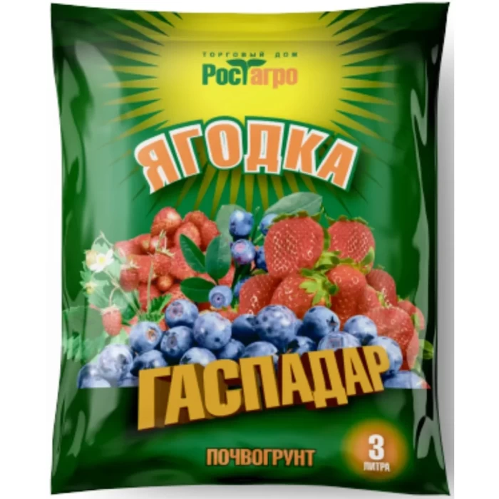 Почвогрунт Гаспадар Ягодка 3л