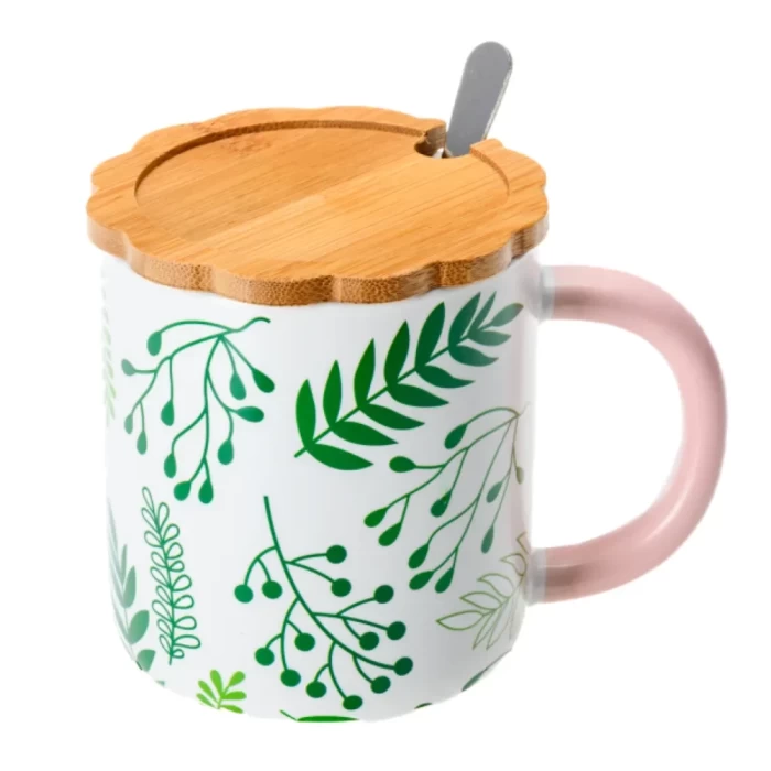 Кружка керамическая Гербарий 350мл