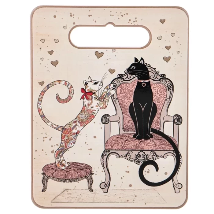 Подставка под горячее Agness Парижские коты  358-1754