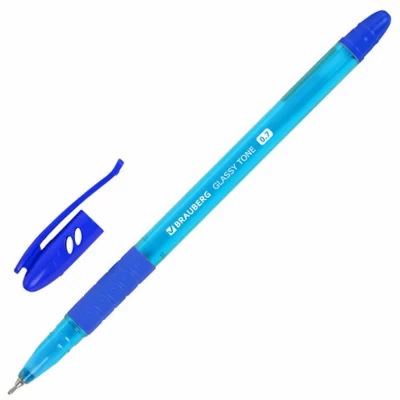 Ручка шариковая Brauberg Glassy tone 144108
