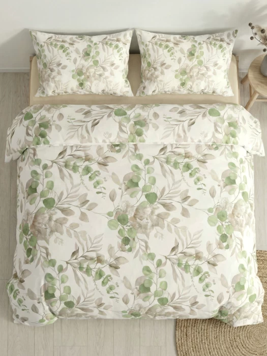 Комплект постельного белья двуспальный ТМ "ЦУМ" Листья