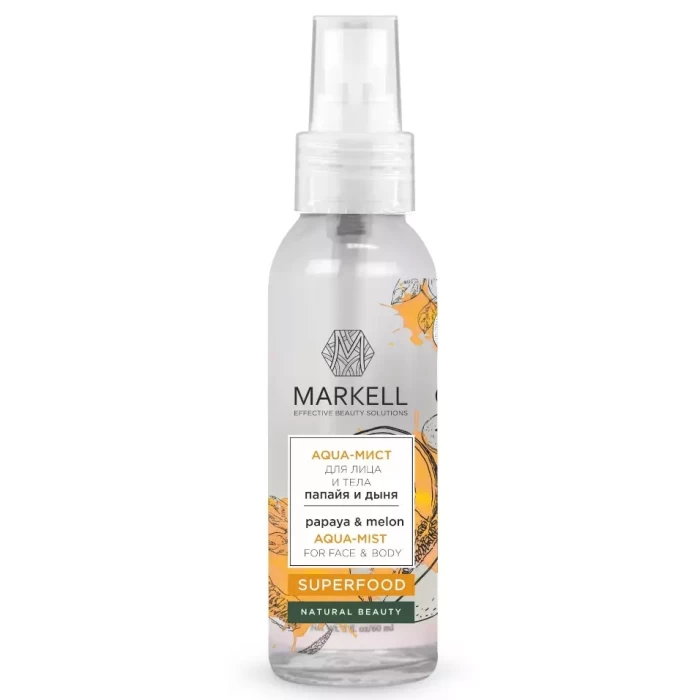 Спрей для лица Markel Superfood Aqua Дыня и папайя 100мл