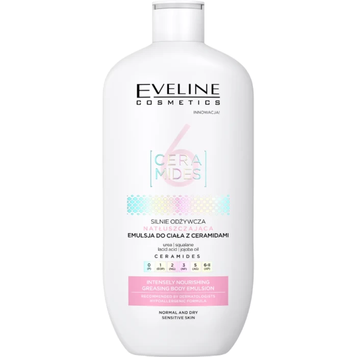 Крем-эмульсия для тела Eveline Cosmetics Ceramides интенсивно питательная 350мл