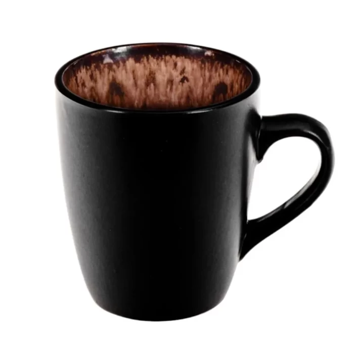 Кружка керамическая Bubble Brown 400мл