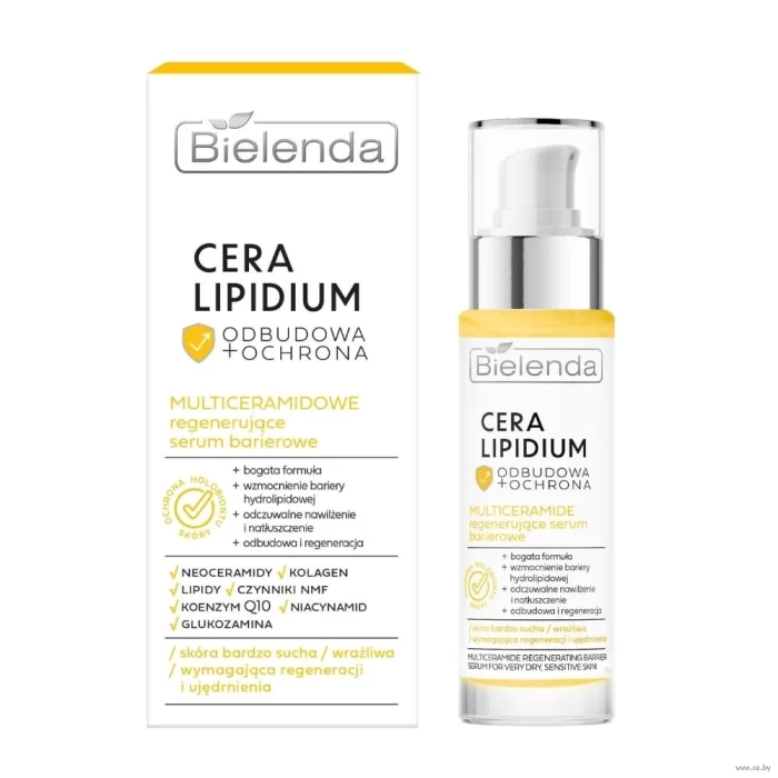 Сыворотка для лица Bielenda Cera Lipidium Мультикерамидная регенерирующая барьерная 30мл
