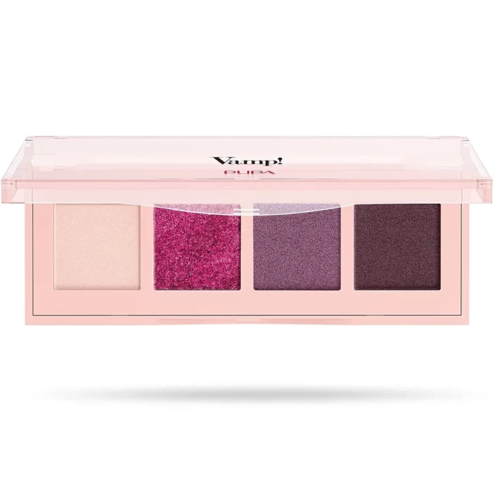 Палетка теней Pupa Vamp! 4 Eyeshadow Palette