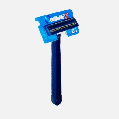 Одноразовые станки Gillette 2 на дисплейной карте