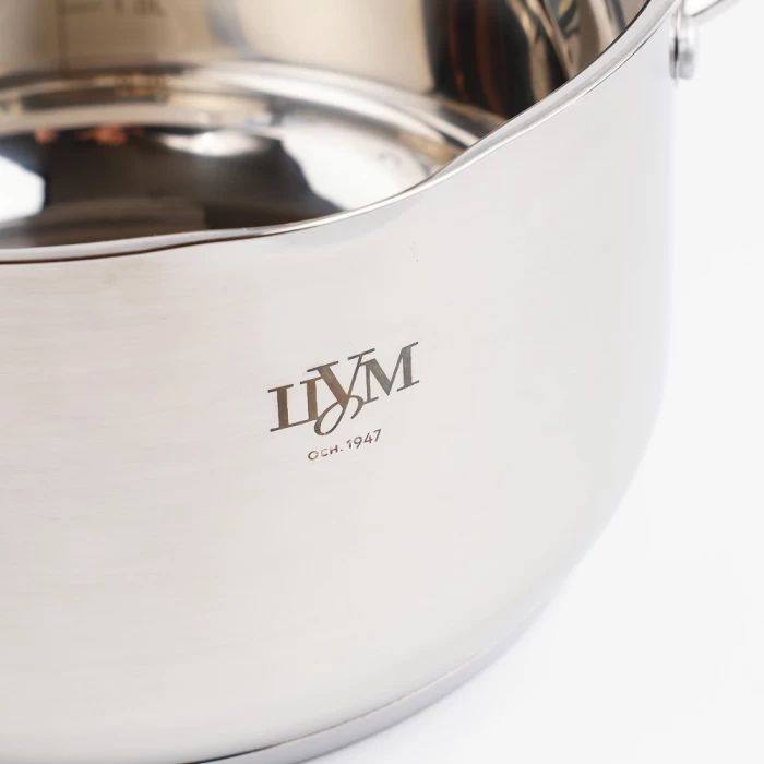 Набор кастрюль с крышкой ТМ "ЦУМ" MSF-3897-8PCS-BY