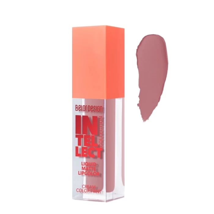 Краска для губ Intellect матовая BelorDesign 5.1 г