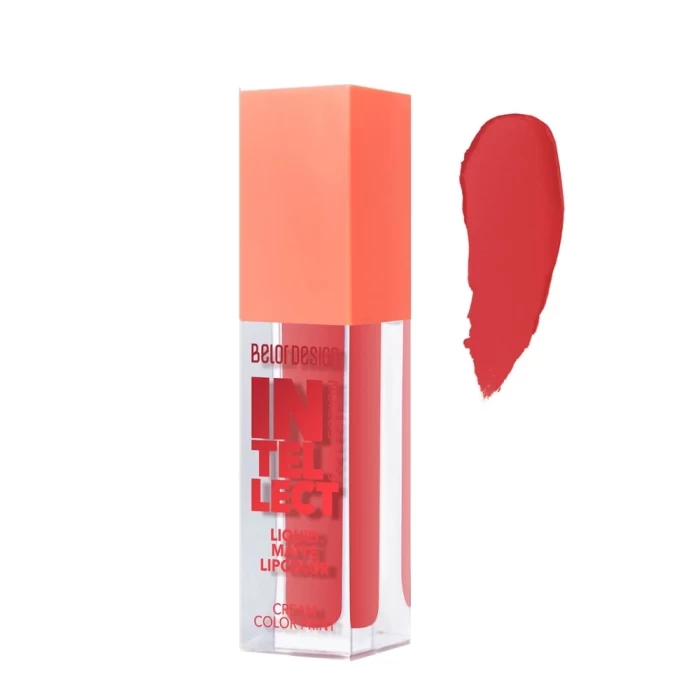 Краска для губ Intellect матовая BelorDesign 5.1 г