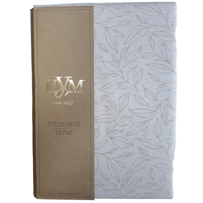 Скатерть ТМ "ЦУМ" 02ШС8-40-КВ 1809А-01 2657, 150х220см