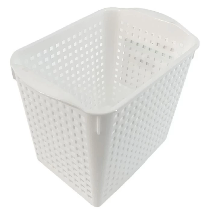 Корзинка ВиолетПласт Лофт Белый 20х13,5х16,5см арт.642006