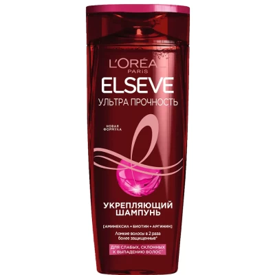 Шампунь для волос Elseve укрепляющий ультра прочность 400мл