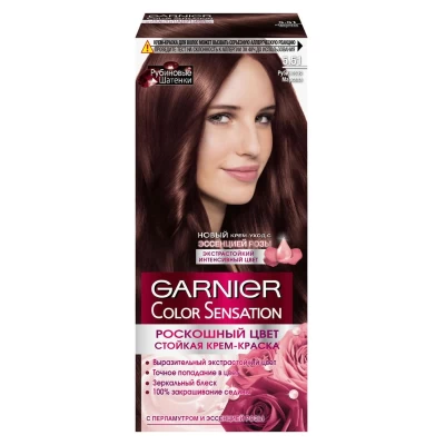 Крем-краска для волос Garnier &quot;Color Sensation&quot; №5,51 &quot;Рубиновый шатен&quot;