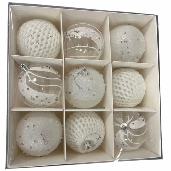 Набор шаров Девилон 761592 D-8см 9шт