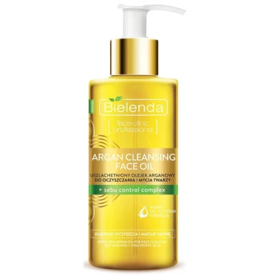 Гидрофильное масло Bielenda Argan Cleansing Face Oil с sebu control complex 140мл