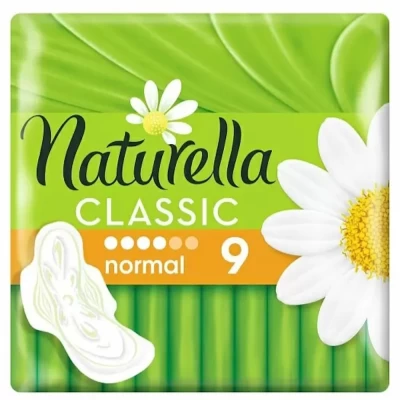 Прокладки гигиенические Naturella  Classic Normal с крылышками 9шт