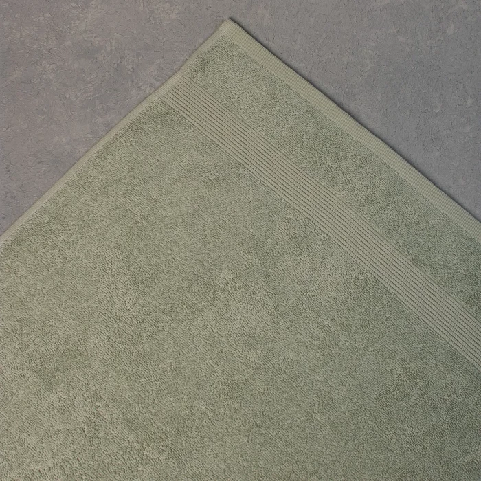 Полотенце махровое ТМ "ЦУМ" Бордюр олива