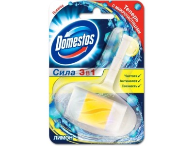 Блок гигиенический для унитаза DOMESTOS Лимон 40г