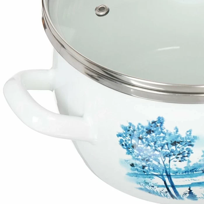 Кастрюля Сантэкс Гжель