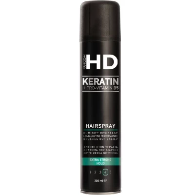 Лак для волос Farcom Hd Keratin+pro-vitamin B5 300мл
